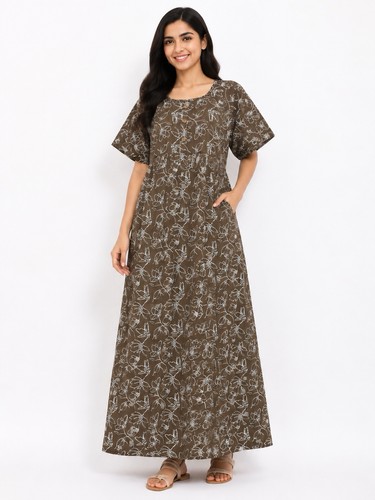 Indian night dress cotton - indian,