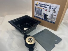 MIDI Square Acrylic Sink campervan motorhome Caravan boat Van Conversion NEW