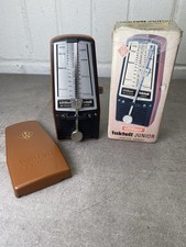 W. German Wittner Taktell Junior Metronome, Mahogany Colour, Boxed