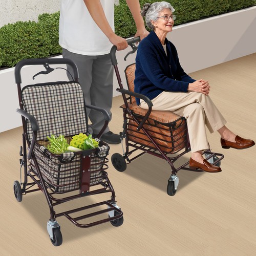 Foldable shopping cart trolley - shopping,