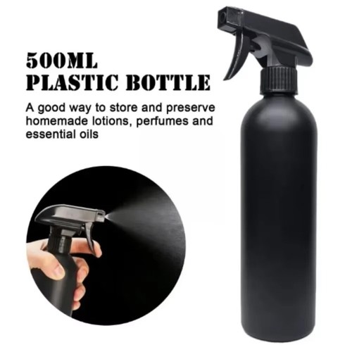 Black spray bottle - spray, 1pc