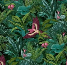 Tropical Green Teal Jungle