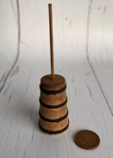 Miniature Rolls House Barrel Butter Churner 