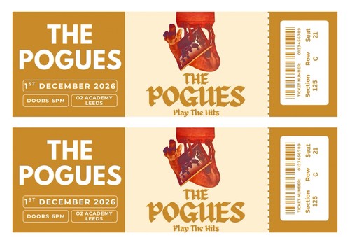 The pogues tour personalised - tour,