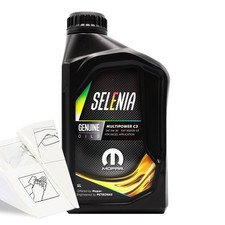Engine Oil Selenia MULTIPOWER 5w-30 Car Engine Oil 1 LITRE 1L plus Top-up Kit