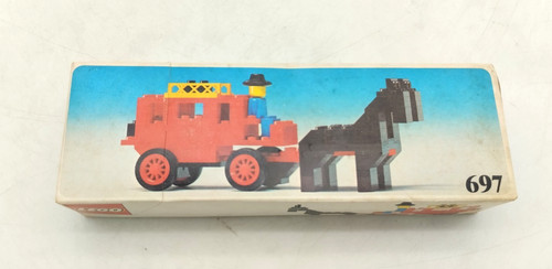Lego 697 stagecoach wester - lego,