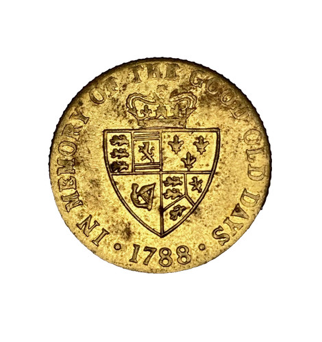 1788 george iii brass spade - george,