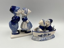 Pair of Blue & White Dutch