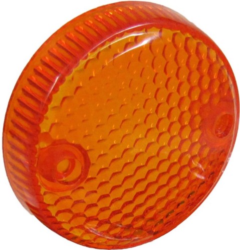 Indicator lens rear - indicator, amber
