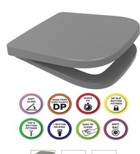 Euroshowers GREY Rounded