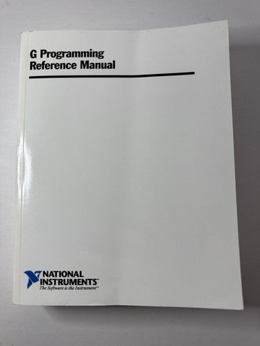 Programming reference manual - g,