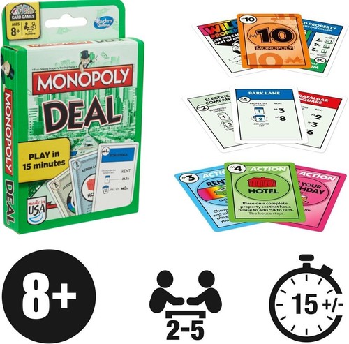 112pcs monopoly deal card game - 112pcs,