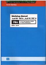 AUDI 80 (B3) 90 (B3) 2.0 2.3 5-CYL 20V ENG. NM 7A OVERHAUL MANUAL MICROFICHE SET