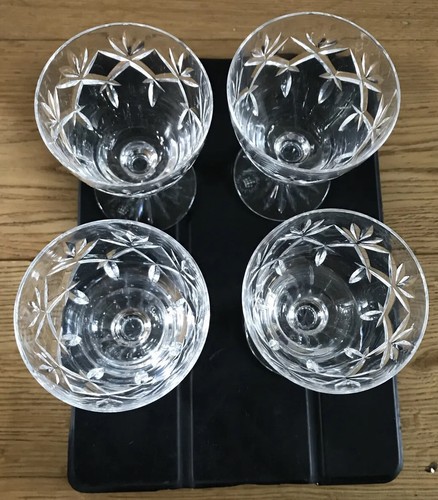 Set vintage stemmed claret - 4,