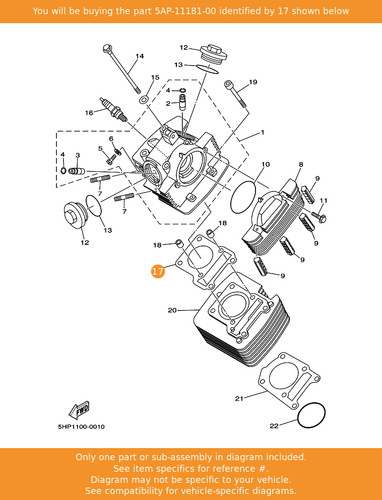 Yamaha gasket cylinder head - yamaha,