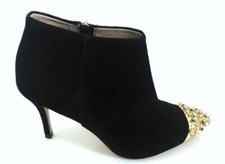 ZARA BLACK SUEDE LEATHER ANKLE