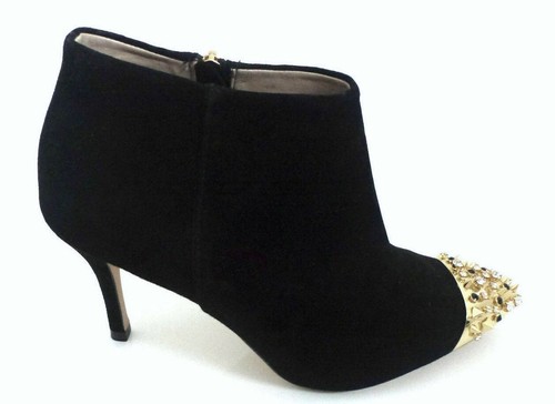 Zara black suede leather ankle - zara,