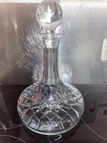 Vintage block cut crystal - block,