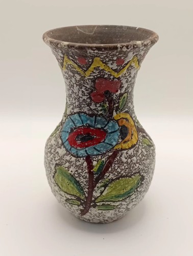 Vintage floral lava glaze - vintage,