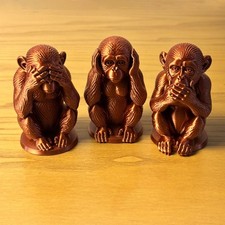 Three Wise Monkeys Figurines