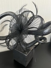 Black Headband Fascinator With