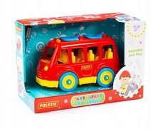Large Solid Toy Bus - Safe
