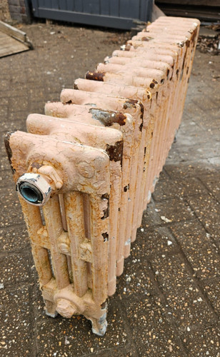 Cast iron radiators - iron, high