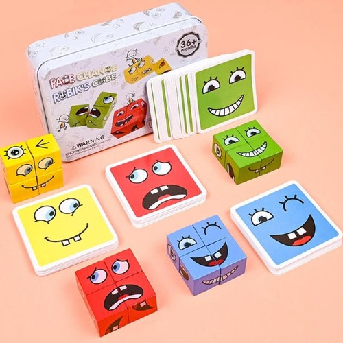 Face changing magic cube - cube, game