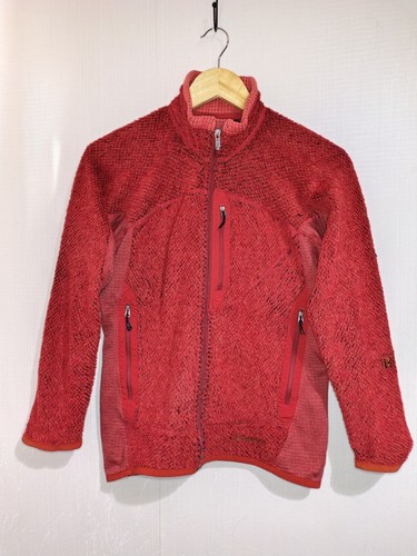 Patagonia red zip fleece - up,