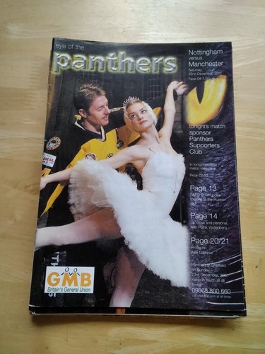 2001 nottingham panthers v - nottingham,
