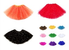 KIDS GIRLS Tutu Skirts Fancy Dress Costume Petticoats Ballet Dance Tutus Parties