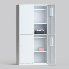 Metal 4 doors lockable