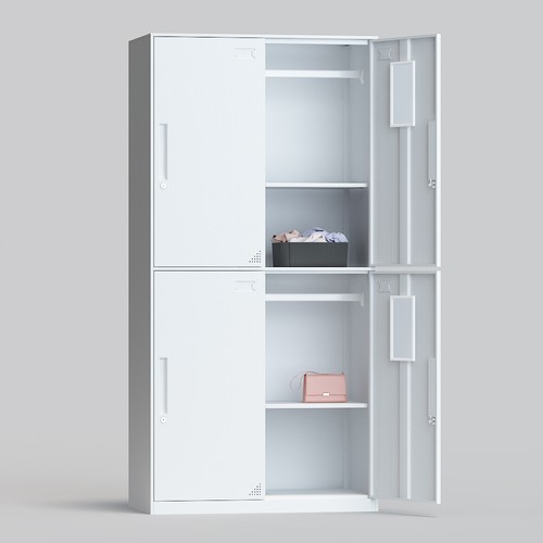 Metal doors lockable - 4,