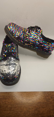 Martens 1461 rainbow sequin - rainbow,