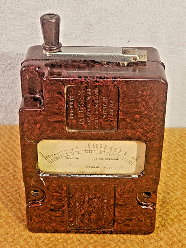 Bakelite megger series - series, 3