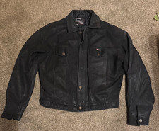 LEVI STYLE JACKET BLACK NUBUCK