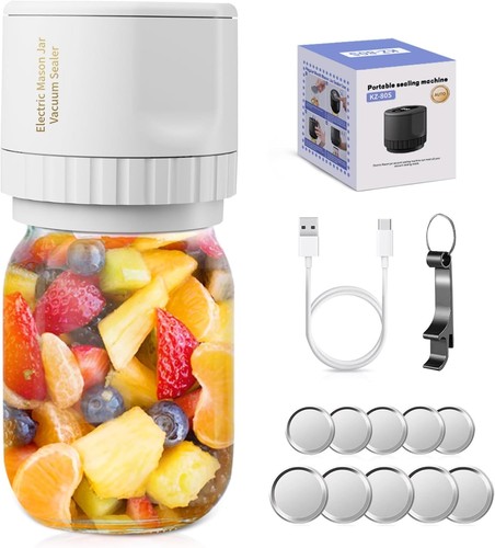 Electric mason jar - jar, vacuum