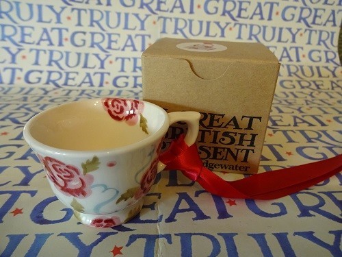 Emma bridgewater rose mini cup - bridgewater,