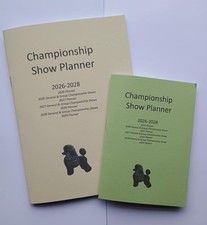 Championship Dog Show Planner 2026-2028 General & Group Shows UK