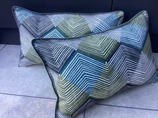 Pair Harlequin Rhythm Cushion