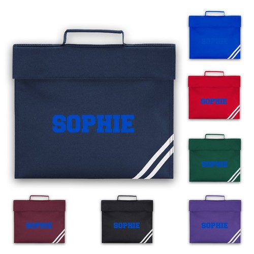 Personalised book bag - personalised,