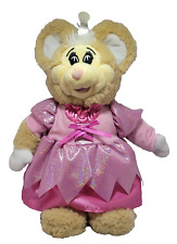 GULLIVERS WORLD THEME PARK PRINCESS GILLY MOUSE 13"PLUSH CUDDLY SOFT TOY RARE