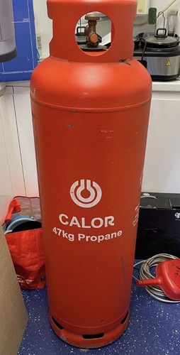 Calor propane gas bottle empty