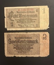 Set Of 2 Banknotes, 1937