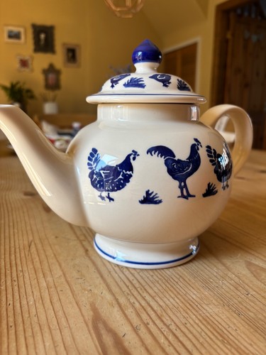 Emma bridgewater blue - hen, 4