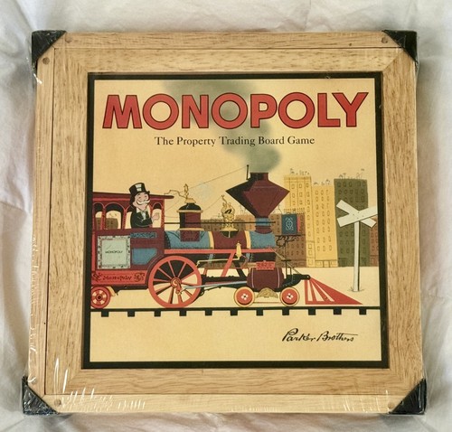 Parker brothers monopoly board - parker,