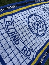 BNWT RARE 90s Leeds United Towel 100% Cotton Made In England Beach Pool Bath