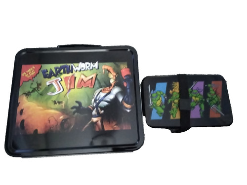 Earthworm jim and mutant ninja - earthworm,