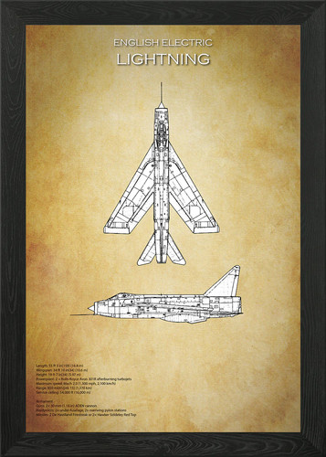 English electric lightning jet - english,