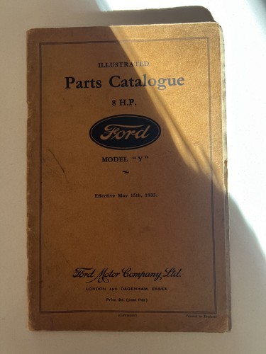 Ford model 8hp illustrated - ford, "y"